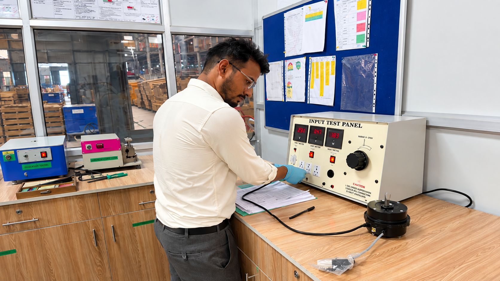 Incoming inspection process